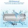 4x Luci di poppa per barche Luce LED marina premium per kayak pontone