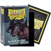 Cartemagic Dragon Shield Outer Sleeves Black bustine protettive matte 100 pezzi