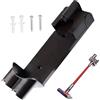 GOEDCH Supporto da parete compatibile con aspirapolvere Dyson V8 V7: base caricatore da parete adatto per aspirapolvere V7 V8, in plastica ricaricabile per Dyson (32 x 10 cm)