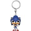 Funko Pocket Pop! Keychain: Sonic The Hedgehog: Sonic The Hedgehog with Ring - Mini Figura in Vinile da Collezione novità Portachiavi - Riempitivi per Calze - Idea Regalo - Merchandising Ufficiale