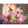 Ravensburger - Puzzle per bambini - Puzzle XXL da 200 pezzi - Enchanted Library - A partire da 8 anni - Puzzle di alta qualità - Cartone spesso e robusto - Fantastico - 13415