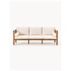 Westwing Collection Divano da giardino 3 posti in legno di acacia Bo