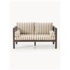 Westwing Collection Divano da giardino in legno di acacia 2 posti Bo -