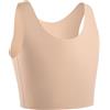 XUJI Binder Seno Trans FTM - Top Senza Cuciture a Compressione Traspirante per Transgender (B, M)