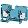 Weidmuller Morsetto passante Weidmuller Push-In 10mmq blu