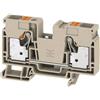 Weidmuller Morsetto passante Weidmuller Push-In 16mmq beige