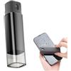 Alyvisun Kit per Pulizia dello Schermo Portatile, 3 in 1 Strumento per Pulizia dello Schermo con Panno in Microfibra e Spray Bottle per Mobile/Computer/TV, [Liquido non Incluso] (Nero Chiaro)