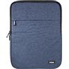 Nilox Custodia per Notebook Sleeve 13.3" Blue