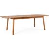 Bizzotto Tavolo In Legno Da Esterno Allungabile 100x180-240 Cm Danubio FSC Bizzotto