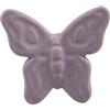 Gentile Ceramiche Farfalla Viola Lilla in Ceramica con Calamita (5,5cm)