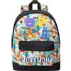 Pokémon Zainetto Bambino Adolescenti Pikachu Charizard Zaino Scuola Zaini Sportivi per Viaggi e Sport Anime Regali Bambini (Multi Graffiti)