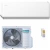 Hisense Condizionatore Hisense Uni HB trial split 9000+12000+18000 BTU inverter A++ wifi unità esterna 8 kW 4AMW81U4RJC/HB25XU0AG_1/HB35XU0AG_1/HB50BP0AG_1