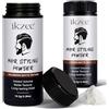 Tiuedu Men Hair Styling Powder, polvere per styling dei capelli da uomo, confezione da 2 polveri texturizzanti per capelli da uomo con look naturale, texture opaca, tenuta duratura senza olio o residui