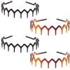 Funngy Cerchietto Capelli Donna,4 PCS Cerchietto Capelli Donna e Uomo Cerchietto Capelli Eleganti Antiscivolo Design Minimalista e Retro Fascia per Capelli Unisex per Yoga Sport