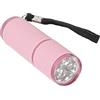 ZJchao Lampada per Unghie a Torcia, Mini Lampada per Unghie a Dito Singolo a LED UV per Unghie in Gel Portabilità a Torcia a 9 LED Asciugatrice per Unghie Macchina per Nail Art Strumenti Luce UV(Rosa)