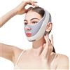 deegbbyi Fascia Viso Lifting, Doppio Mento Cintura Viso V-Line, Fascia Mento Lifting, Benda Tiraggio Maschera di Sollevamento a V, Benda Doppio Mentoniera Donna, per Anti-Età, Volto Rassodante