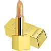 Brrnoo Rossetto con glitter metallizzato oro, rossetto lucido formula cremosa, matite per labbra effetto brillante, trucco labbra lunga durata