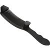 Sonew Pettine per Tagliacapelli Barbiere Curvo, Pettine Professionale per Tagliare i Capelli a sommità Piatta per un Taglio e uno Styling Precisi (Nera)