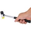 Walfront Chitarra Fret Hammer Chitarra Anatomy Liutaio Strumento Double Headed Rubber Mallet Fret Hammer per Basso Elettrico Acustico