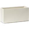 Vaso Rettangolare Effetto Cemento 80x30x40 Teraplast - Rock, CHALK R