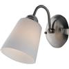 Luce Ambiente e Design APPLIQUE A PARETE A PARETE 1162 NICKEL 1 LUCE ATTACCO E14 11X26X17CM