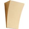 Luce Ambiente e Design APPLIQUE A PARETE A PARETE ALMA ORO 2 LUCI ATTACCO G9 19X10X25CM IN GESSO