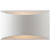 Luce Ambiente e Design APPLIQUE A PARETE ASTRON BIANCA 1 LUCE ATTACCO G9 19,9X8X11,5CM