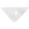 Luce Ambiente e Design APPLIQUE A PARETE ISIDE DIAMANTATO 1 LUCE ATTACCO E27 40X9X18CM