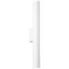 Luce Ambiente e Design APPLIQUE A PARETE LORD BIANCA IN ACCIAIO E ALLUMINIO 2 LUCI ATTACCO GU10 5.5X9X50CM