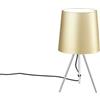 Luce Ambiente e Design LUME MARLEY ORO 1 LUCE ATTACCO E14 25X43,5CM IN METALLO