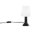 Luce Ambiente e Design LUMETTO BINGO IN PC NERO 1 LUCE ATTACCO E14 13X9X24,5CM