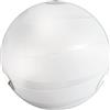 Luce Ambiente e Design PLAFONIERA CRI BIANCA 4 LUCI ATTACCO E27 50X50X10,6CM IN VETRO BIANCO AGGANCI CROMO E DECORI