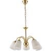 Luce Ambiente e Design LAMPADARIO A LAMPADARIO A SOSPENSIONE 1162 ORO 5 LUCI ATTACCO E14 60X88CM