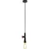 Luce Ambiente e Design LAMPADARIO A SOSPENSIONE AMARCORD RUGGINE 1 LUCE ATTACCO E27 12X120CM