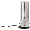 Luce Ambiente e Design LUMETTO MAGIC NERO E FUME' 1 LUCE ATTACCO E27 13X13X23CM IN VETRO E METALLO