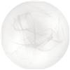 Luce Ambiente e Design PLAFONIERA DYANA BIANCA IN PMMA 16W 1500LM CCT 3000-4000-6500K 29X10CM