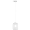 Luce Ambiente e Design LAMPADARIO A SOSPENSIONE ASHFORD OVALE BIANCA 1 LUCE ATTACCO E27 15X150CM