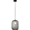 Luce Ambiente e Design LAMPADARIO A SOSPENSIONE ASHFORD OVALE FUME' 1 LUCE ATTACCO E27 20X150CM