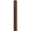 Luce Ambiente e Design PLAFONIERA FLUKE QUADRATA CORTEN 1 LUCE ATTACCO GU10 6X6X75CM