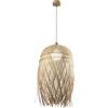 Luce Ambiente e Design LAMPADARIO A SOSPENSIONE BAHAMAS IN BAMBOO 1 LUCE ATTACCO E27 MAX IP20 40X223CM