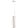 Luce Ambiente e Design LAMPADARIO A SOSPENSIONE FLUKE QUADRATA BIANCO 1 LUCE ATTACCO GU10 6X6X30CM