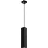 Luce Ambiente e Design LAMPADARIO A SOSPENSIONE FLUKE QUADRATA NERA 1 LUCE ATTACCO GU10 6X6X30CM