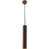Luce Ambiente e Design LAMPADARIO A SOSPENSIONE FLUKE TONDA CORTEN 1 LUCE ATTACCO GU10 5,5X5,5X30CM