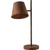 Luce Ambiente e Design LAMPADA DA TAVOLO IN METALLO E FERRO COLT RUGGINE 1 LUCE ATTACCO E27 33,5X55CM