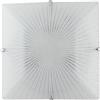 Luce Ambiente e Design PLAFONIERA ISIDE DIAMANTATO 2 LUCI ATTACCO E27 30X8X30CM