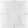 Luce Ambiente e Design PLAFONIERA ISIDE DIAMANTATO 3 LUCI ATTACCO E27 40X9,8X40CM
