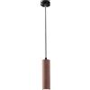 Luce Ambiente e Design LAMPADARIO A SOSPENSIONE KRUK TONDA MATTONE 1 LUCE ATTACCO GU10 7X130CM IN CEMENTO