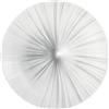 Luce Ambiente e Design PLAFONIERA LED AGORA BIANCA E SILVER 24W 3520LM CCT 3000 E 4000 E 6500K 4DIAMETRO 40CM