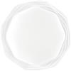 Luce Ambiente e Design PLAFONIERA LED DAISY BIANCA 24W 2460LM CCT 3000K 4000K 6500K 42X42X8,5CM MEMORY FUNCTION