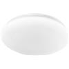 Luce Ambiente e Design PLAFONIERA LED MOON TONDA BIANCA 18W 1815LM CCT 3000 E 4000 E 6500K IP44 30X30X8,6CM